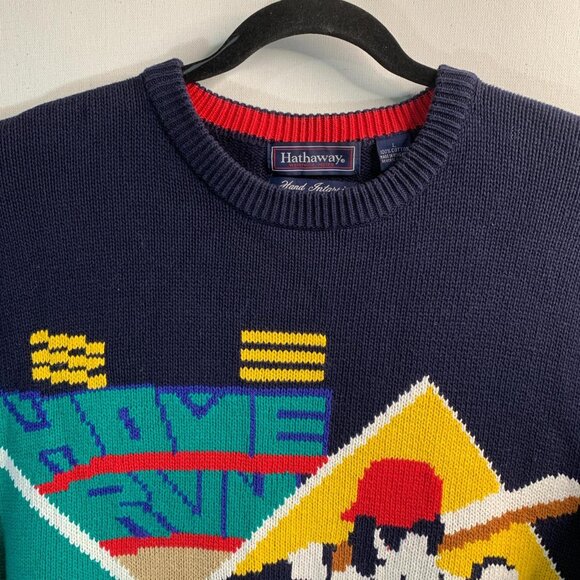Vintage Hathaway 90s knit sweater - Picture 3 of 4